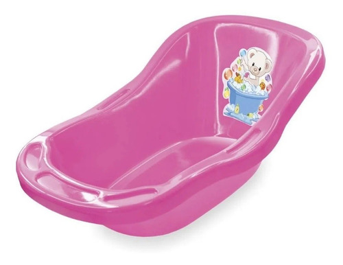 Imagem 1 de 3 de Banheira Para Boneca Pink 50 Cm Líder Brinquedos 2350