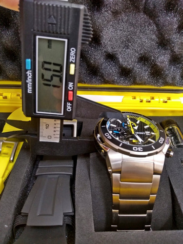 Imagem 9 de 10 de Relogio Orient Cronógrafo Seatech Titanium Mbttc007 P1gx