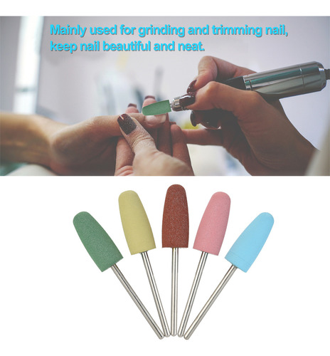 Multicolor Silicone Drill Bit Set For Grinding And Polishing