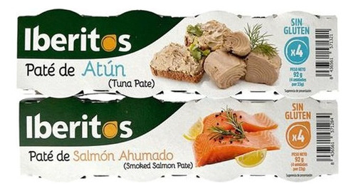 Iberitos Pate De Salmon Y Atun - G