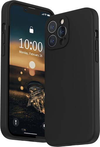 Carcasa Para iPhone 13 Pro De Silicona Con Protector Cámara