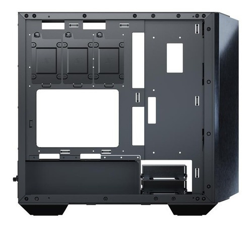 Gabinete Seasonic Syncro Q704 + Fuente Dgc 750w 80 Plus Gold Color Negro