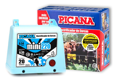 Electrificador Picana® Mini 12 - 12 V./20 Km Para Ganado