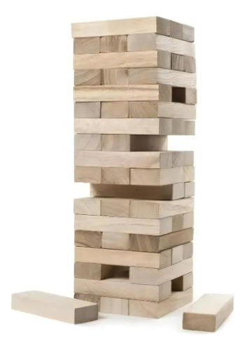 Juego Torre De Equilibrio Spin Master 48 Pzas De Madera