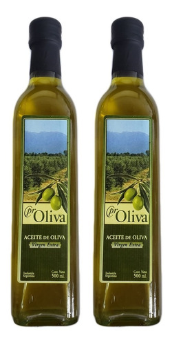 Aceite De Oliva Virgen Extra Promas X 500cc X2 Unidades