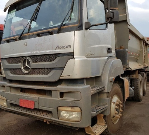 Mercedes-bens Axor 3344 K 6x4 Ano 2014 Caçamba Traçado