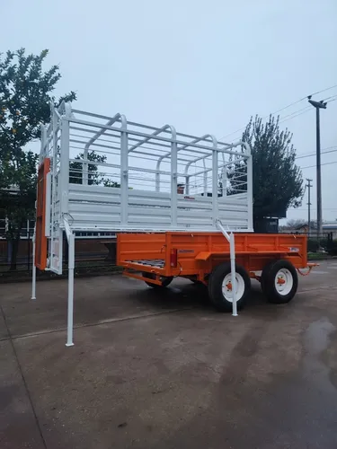 Acoplado Jaula 3 Metros Carro Vaquero Trailer Desmontable