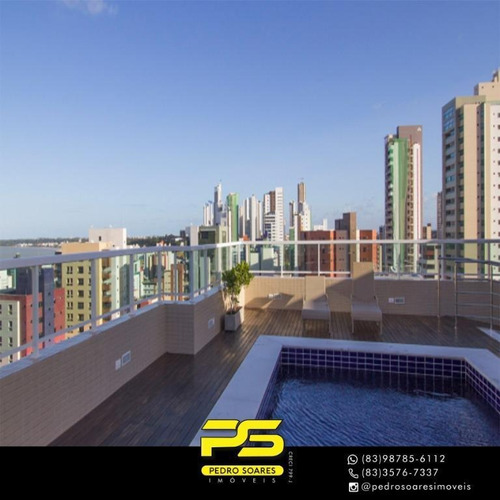 Imagem 8 de 8 de Flat Com 2 Dormitórios À Venda, 52 M² Por R$ 377.000 - Tambaú - João Pessoa/pb - Fl0115