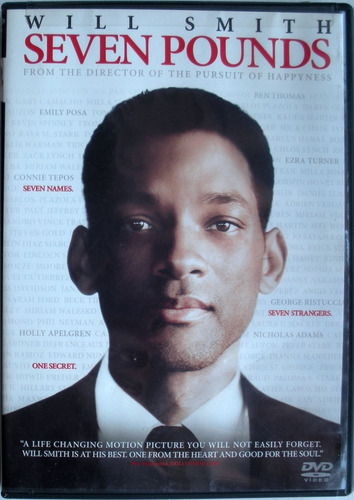 Dvd - Siete Almas - Seven Pounds - Will Smith - Imp. Usa 