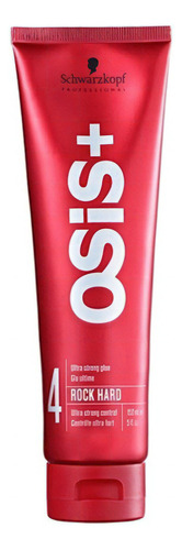 Gel de fixação Osis Rock Hard Ultra Strong - Schwarzkopf 150ml em gel Schwarzkopf Professional Osis+