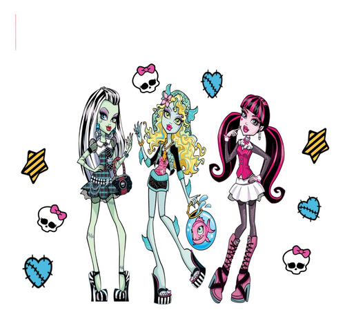 Monster High Para Imprimir Decoración Cumple Candy