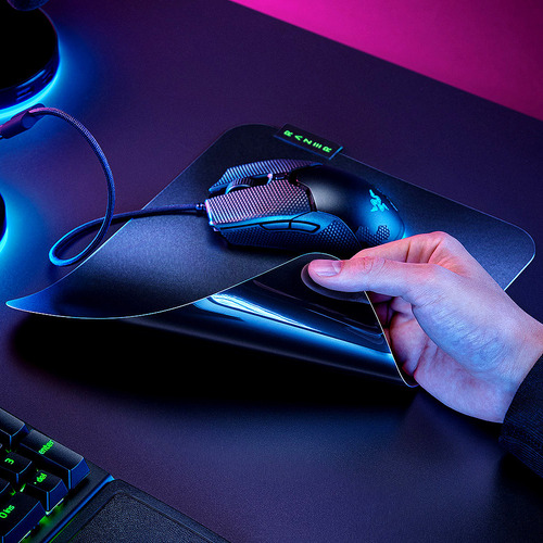 Hefu Mouse Pad Para Jogos Razer Sphex V3 Com Acabamento