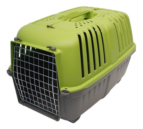 Transportadora Perro Gato Prátiko 2 Puerta Metal Mp011402