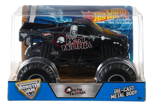 Hot Wheels Monster Jam Metal Mulisha Vehículo