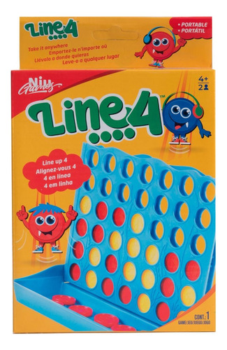 Juego De Mesa Line 4 Connect Niu Games