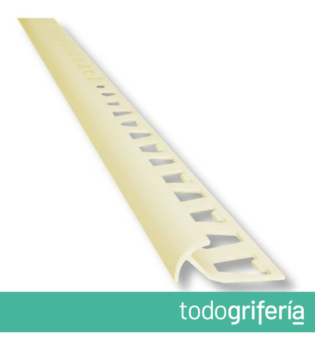 Atrim Guardacanto Plus De Pvc Champagne 9mm X 2,44m