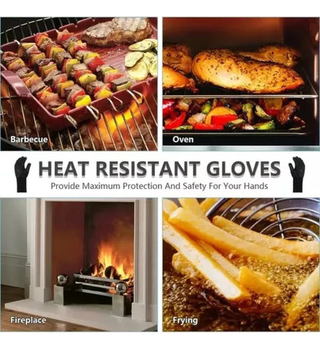 2025 Guantes Para Barbacoa, Horno Microondas