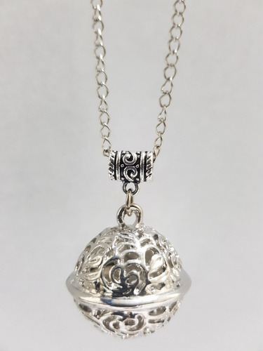 Imagen 2 de 3 de Collar Llamador De Angel Con Cascabel