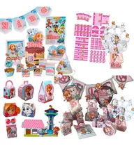 Comprar Kits Imprimibles Paw Patrol Skye Everest Rosa Deco Cotillon