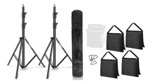 Soporte Acolchado De 2.6m Con 4 Bolsas De Arena
