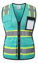 Comprar Chalecos De Seguridad Reflectantes Alta Visibilidad 8 Bolsil