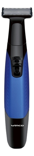 Recortador De Barba Inalambrico Winco W816 - Negro/azul-220v
