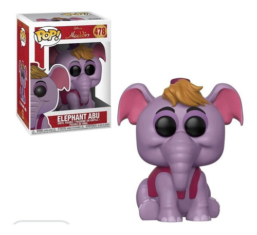 Funko Pop 478  Elephant Abu Aladdin 