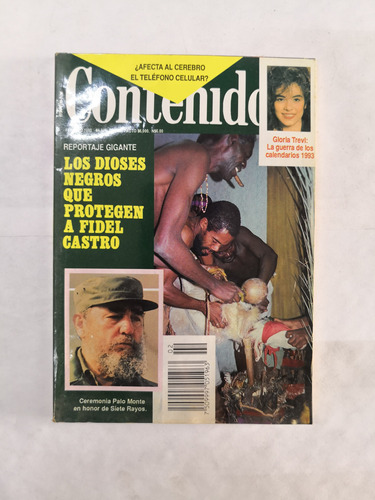 Revista Contenido Febrero 1993, #356 Los Dioses Fidel