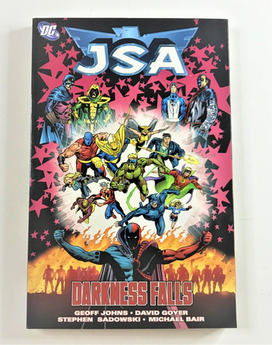 Jsa Justice Society Darkness Falls Geoff Johns Ingles Stock
