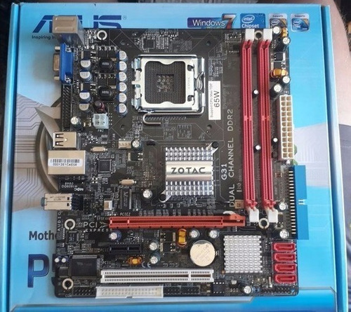 Motherboard Zotac G31mat-b-e Intel Socket 775 Ddr2