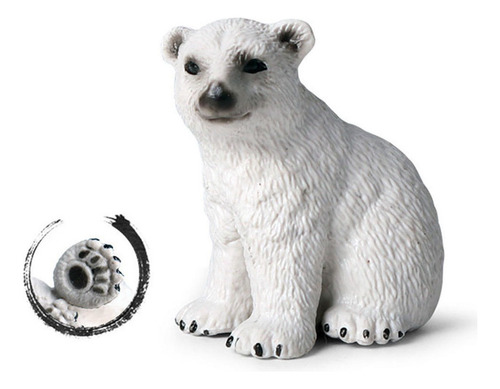 Zlj Figuras Animales Coleccionables Miniaturas Osos Polares