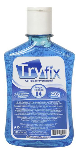 Gel Fixador Azul 250g Try Fix