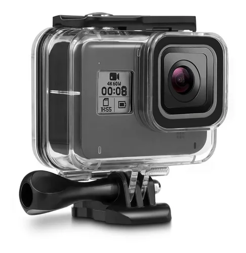 Negro cámara windshield foam housing case cover funda protección para GoPro Hero 8 Negro cámara windshield foam housing case cover funda protección para GoPro Hero 8