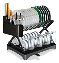 Comprar Organizador Escurridor De Platos Vasos Y Porta Cuchillos 31e