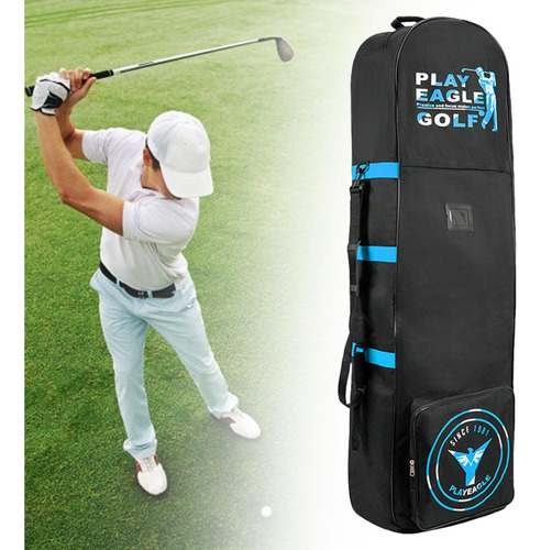 Funda De Viaje Para Palos De Golf Bolsa De Viaje Azul