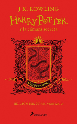 Libro: Harry Potter Y La Cámara Secreta. Gryffindor. Rowling