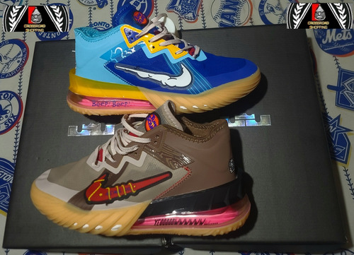 Tenis N1k3 Lebron James 18 Low X  Space Jam Wile E. Coyote