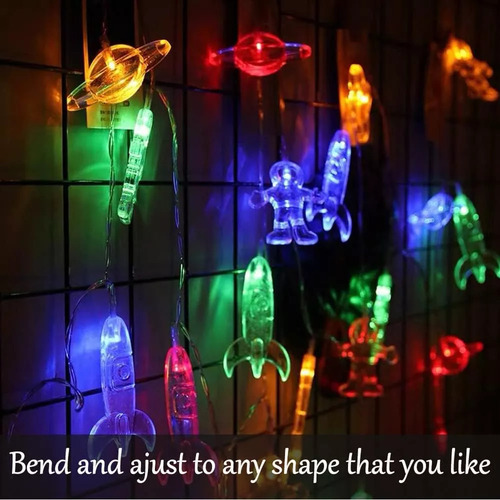 Cadena De Luces Led Para Decoración De Cuarto De Niño Pa