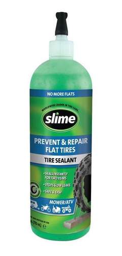 Sellador Antipinchadura Para Neumático S/ Cámara 24 Oz Slime