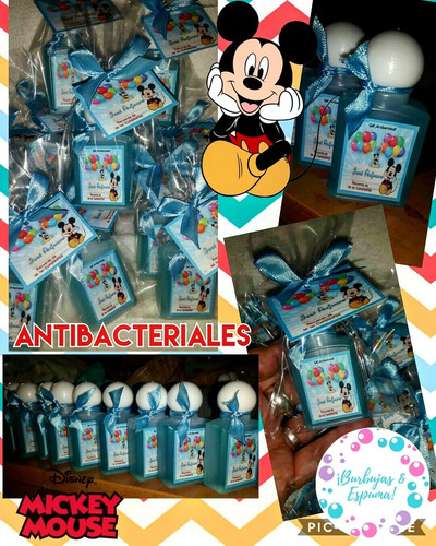 Imagen 5 de 9 de Recuerdos Antibacterial Baby Shower Nacimientos Cumpleaños