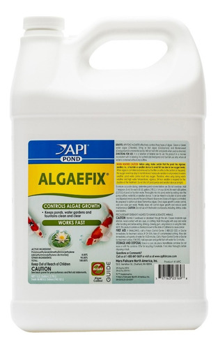 Api Algaefix Pond 3.8l Para Control De Algas En Estanques