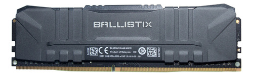 Memoria Crucial Ballistix 8gb 3000 Ddr4 Bl8g30c15u4b.m8fe1