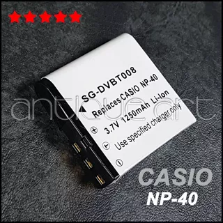 A64 Bateria Np-40 Recargable Para Casio Exilim Ex-z1050 Z750