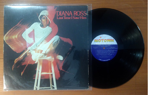 Diana Ross Last Time I Saw Him 1973 Disco Lp Vinilo Usa