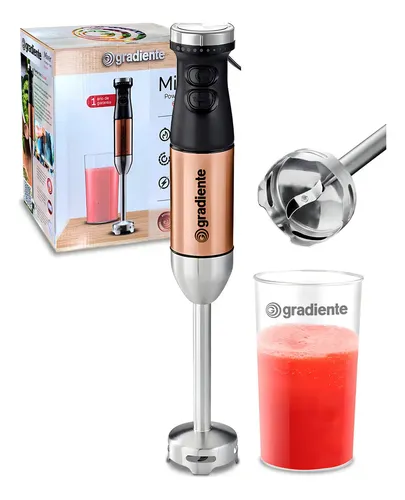 Mixer Gradiente Cobre Collection De 600w Com Copo Triturador ​E Haste Em Aço Inoxidável Cobre/inox 220v