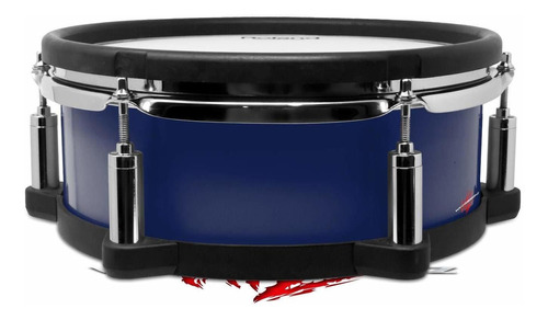 Envoltura Para Roland Pd-108 Drum Solids Collection Azul