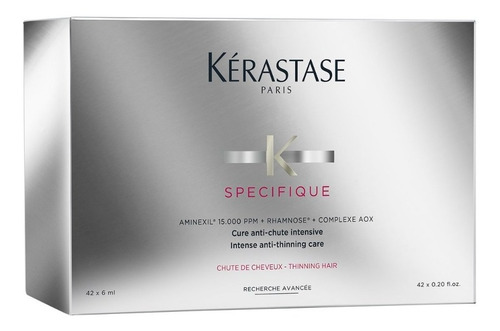 Kérastase Ampolletas Aminexil 42x6 Ml Fresco