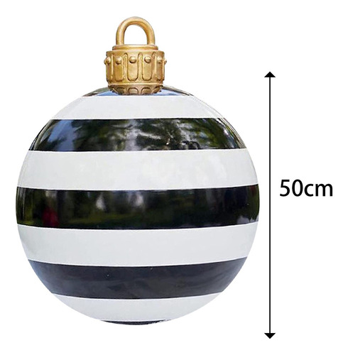 Bola Inflable De Navidad, Adorno Para Decoración Al Aire