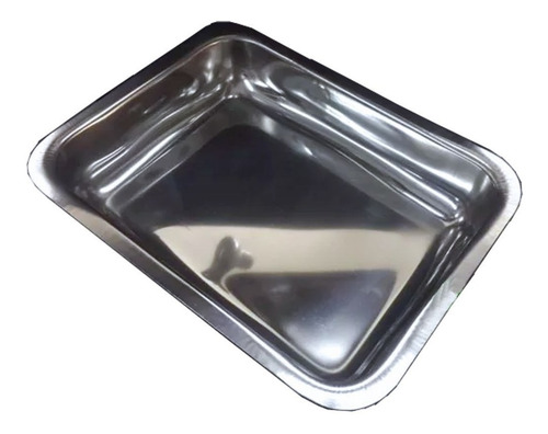 Imagen 3 de 3 de Fuenton Bandeja 33x23 Acero Inox. Carniceria Gastronomia
