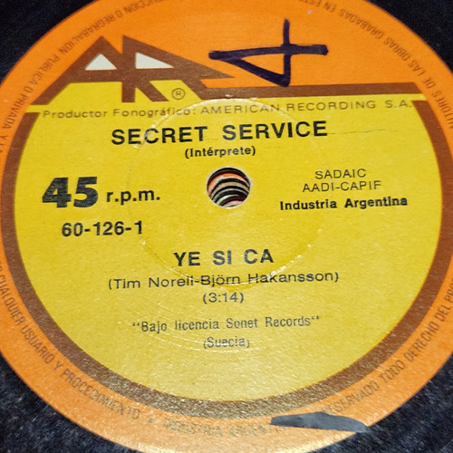 Simple Secret Service American Recording C10